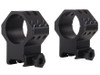 Weaver Six-Hole Tactical Picatinny Rings 30mm Extra High Black