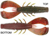 Rapala CrushCity Cleanup Craw, 3.5", Salt/Scent Infused, Chile Craw, 7 Pack