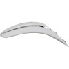 Yakima Bait Flatfish Wiggling Plug, F-3, Single Hook, Metallic Silver