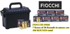 Fiocchi 9mm 115 Gr FMJ, 350 Rounds