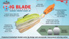 Z-Man Big Blade Chatterbait, 5/8oz, Fire Craw