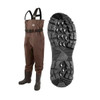 Green Trail StreamFeather Chest Wader - Traction Sole - 6 - 149131