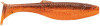 Rapala CrushCity Mayor, 4", Salt/Scent Infused, Red Craw, 6pk