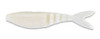 Yamamoto 4" Zako Swimbait, Cream White, 6pk Yamamoto 4" Zako Swimbait, Cream White, 6pk