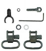 GrovTec Barrel Band 2-Piece Set, Swivel Stud 1" Loop, .700-.750