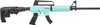Derya TM22 Feather Compact .22lr Semi-Auto, Adjustable Stock, 18" Egg Blue
