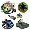 Kimpex HD Stator 200W, Regulator, CDI Box, Ignition Coil, Flywheel and Puller Kit Fits Yamaha - 345595 - 345595