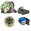 Kimpex HD Stator with Back Plate, PeakRPM CDI box, External Ignition Coil and Flywheel Kit Fits Yamaha - 345554 - 345554