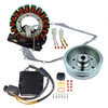 Kimpex HD Stator, Regulator, Improved Magneto Flywheel and Crankcase Cover Gasket Kit SUZUKI - 345553 - 345553