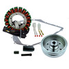Kimpex HD Stator, Flywheel, Flywheel Puller and Crankcase Cover Gasket Kit ARCTIC CAT, SUZUKI - 345541 - 345541