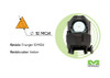 Meprolight M22 Pro Self-Illuminated Reflex Sight with Light Module, 10 MOA Triangle Amber Reticle