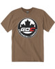 Gun Owners of Canada T-Shirt, Brown Savana