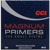 CCI #550 Magnum Small Pistol Primers, Box of 1000