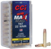 CCI Maxi-Mag 22 WMR 30 Grain JHP Ammunition, 50 Rounds