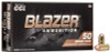 CCI Blazer 380 Auto 95 Gr FMJ Ammunition, 50 Rounds