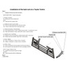 Bison Bumpers Mounting Bracket - 160345