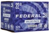 Federal Champion 22 LR 36 Gr Lead Hollow Point Ammunition, 325 Rounds