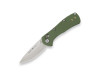 Buck 790 Mini Range Pro Folding Knife, Green Grip, 2.625" Drop Point Blade
