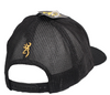 Browning Bold Cap, Mesh back, Black with Gold