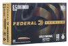 Federal Premium 6.5 Creedmoor 140 Gr Gold Medal Berger Hybrid Target Ammunition, 20 Rounds
