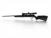 Savage B22 Bolt Action Rifle .22WMR 21" Barrel Black Synthetic Stock With Scorpion 3-9X40