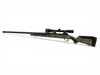 Savage 110 Timberline Bolt Action Rifle .243 Win 24" Threaded And Fluted Barrel Camo Stock With Leupold VX-3 4.5-14X40