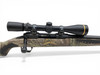 Savage 110 Timberline Bolt Action Rifle .243 Win 24" Threaded And Fluted Barrel Camo Stock With Leupold VX-3 4.5-14X40