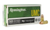 Remington UMC 9mm Luger, 147 Gr FMJ, 50 Rounds