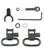 GrovTec Barrel Band 2-Piece Set, Swivel Stud 1" Loop, .750-.800