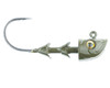 Freedom Swimbait Jig Head, 1/8 oz, 2/0, Green Pumpkin, 3 pk