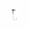 X-Zone Ned Rig Head, 1/4 Oz, Black, 5 Pk