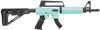 Derya TM22 Feather SA Compact 22 LR Semi-Automatic Rifle, 12" Barrel, Egg Blue Synthetic Stock