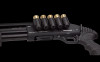Derya Carina Q 12 Ga Pump, 3", 14" Barrel, Black