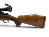 Sako AV Bolt Action Rifle .338 Win Mag 24" Barrel Wood Stock W/ Leupold 4-12 Vari-X II Scope