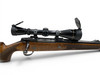 Sako AV Bolt Action Rifle .338 Win Mag 24" Barrel Wood Stock W/ Leupold 4-12 Vari-X II Scope