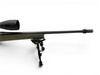 Mossberg Patriot Bolt Action Rifle .308 Win 22" Threaded Fluted Barrel Green Stock W/ UTG 6-24X50 Scope And Bipod