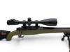 Mossberg Patriot Bolt Action Rifle .308 Win 22" Threaded Fluted Barrel Green Stock W/ UTG 6-24X50 Scope And Bipod