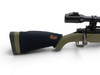 Mossberg Patriot Bolt Action Rifle .308 Win 22" Threaded Fluted Barrel Green Stock W/ UTG 6-24X50 Scope And Bipod