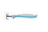 Mooselook Wobbler Spoon, 3-1/8", 1/4oz, Silver Blue NuWrinkle