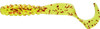 Mister Twister 3" Meeny Curly Tail, Chartreuse Red Flake, 25pk
