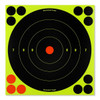 Birchwood Casey Shoot-N-C Targets 8" Round Bull's Eye, 6 PK