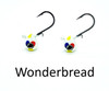 WNC TearJerker Tungsten Jig, 1/8oz, Wonderbread, 2pk
