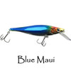 WNC Square-Bill Reaper Crankbait, 4.5", 14'+ Depth, Blue Maui
