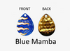 WNC Colorado Blades, Size 5 1.38", Blue Mamba, 3 pk