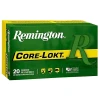 Remington 6mm Creedmoor 100 Gr Pointed Soft Point Core Lokt Ammunition, 20 Rounds