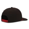 Outdoor Cap Winchester, Red Rope Detail, Chocolate Brown