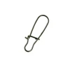 Eagle Claw Dual Lock Snap, Size 4, Black, 10pk