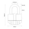Oxford Products Boss Alarm 16 mm Lock and Chain - 470906