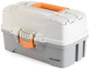 Plano Two-Tray Tackle Box, Light/Dark Grey