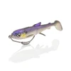 Savage Gear 3D Whitefish Weedless Paddle Tail, 6", 1oz, Purple Gizzard